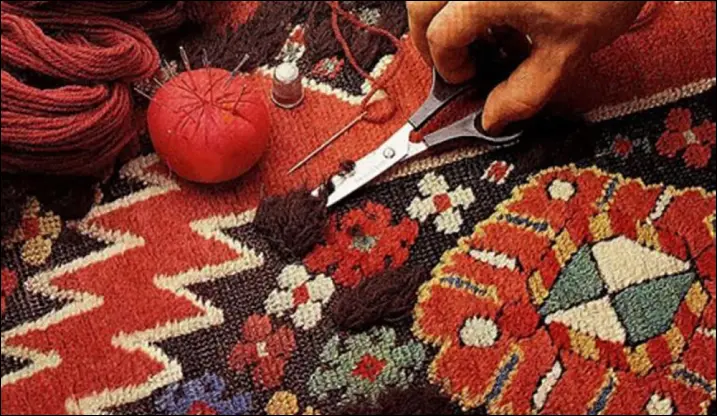 رفوگری فرش