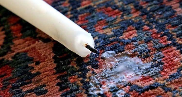بهترین روش های از بین بردن لکه سوختگی موکت