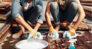 شستشوی فرش با جوش شیرین